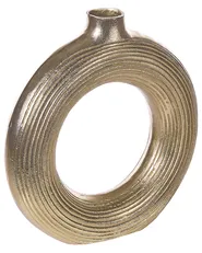 Dekovase COMAL 40 cm Metall Gold_848960