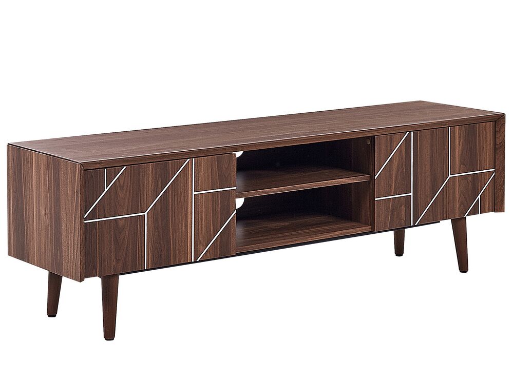 TV Stand FRANKLIN Dark Brown