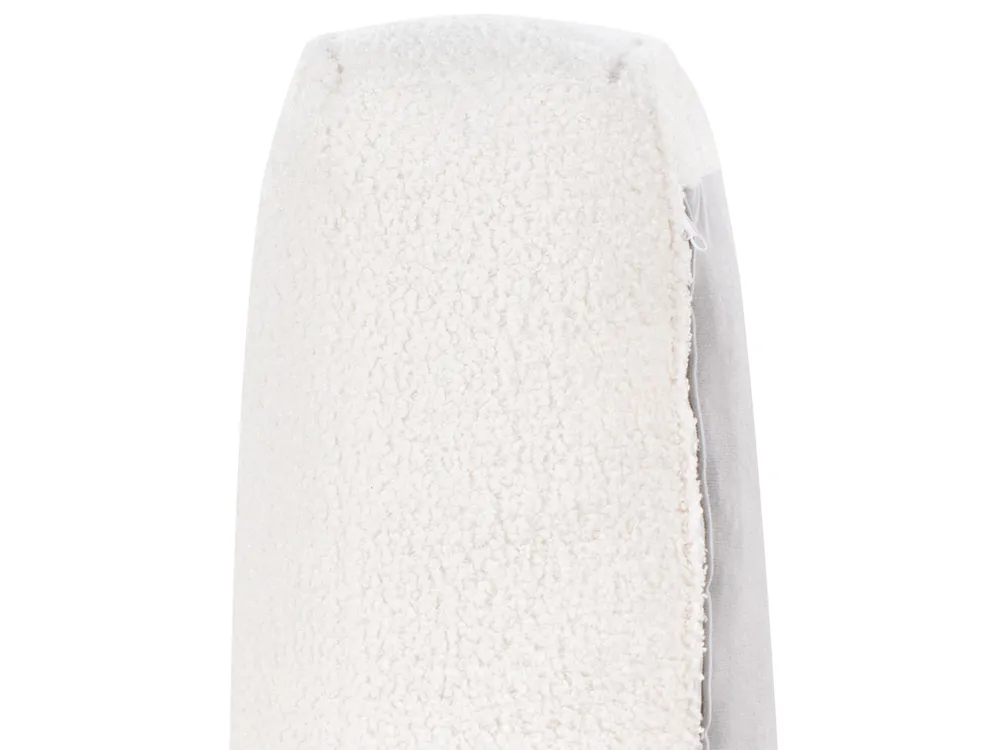 Sofa 3-Sitzer SAVALEN Bouclé Weiß_964488