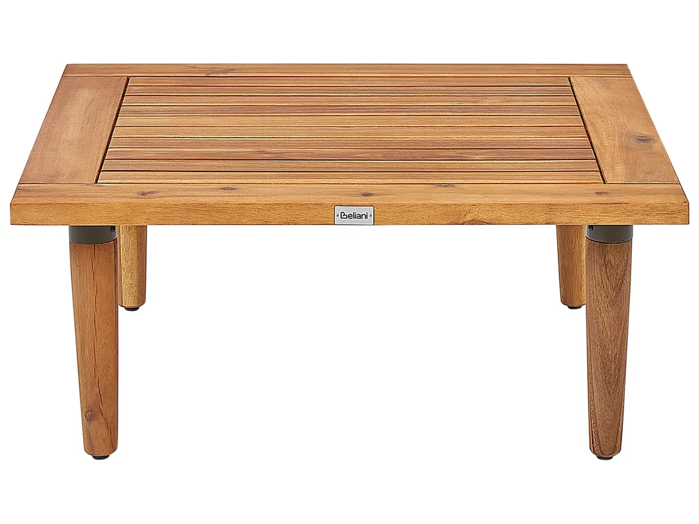 Lounge Set mit Tisch 2-Sitzer FRASCATI modular zertifiziertes Akazienholz Cremeweiß_919554
