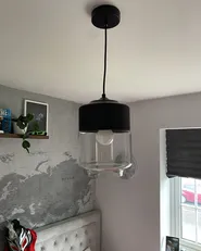Hängeleuchte JURUA Glas Schwarz_871881