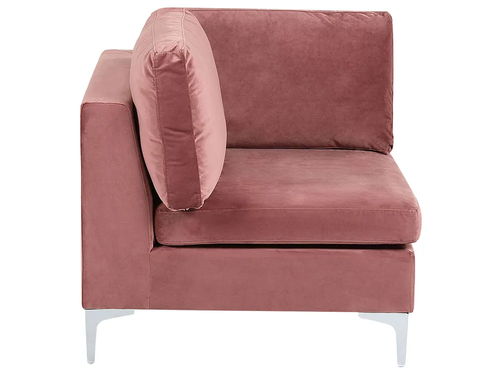 Eckmodul EVJA Samtstoff Rosa_858710