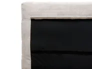 Postelja Menchester MELLE 140 x 200 cm Svetlo bež_882190