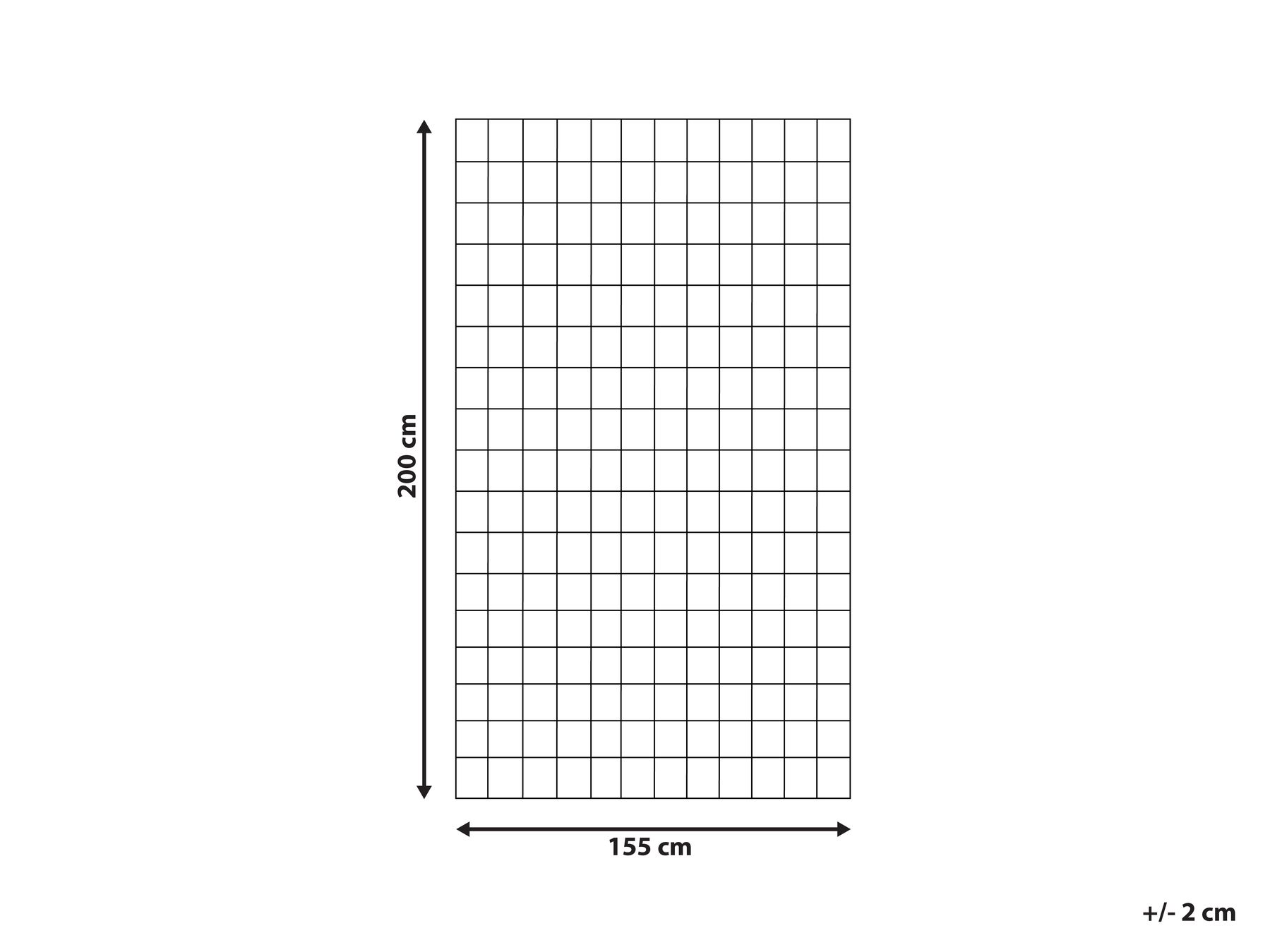 Zweilagige Bettdecke Polyester 4-Jahreszeiten KORAB 135 x 200 cm_807706
