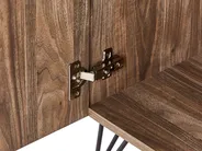 Wine Cabinet ELISTON Light Brown_969176