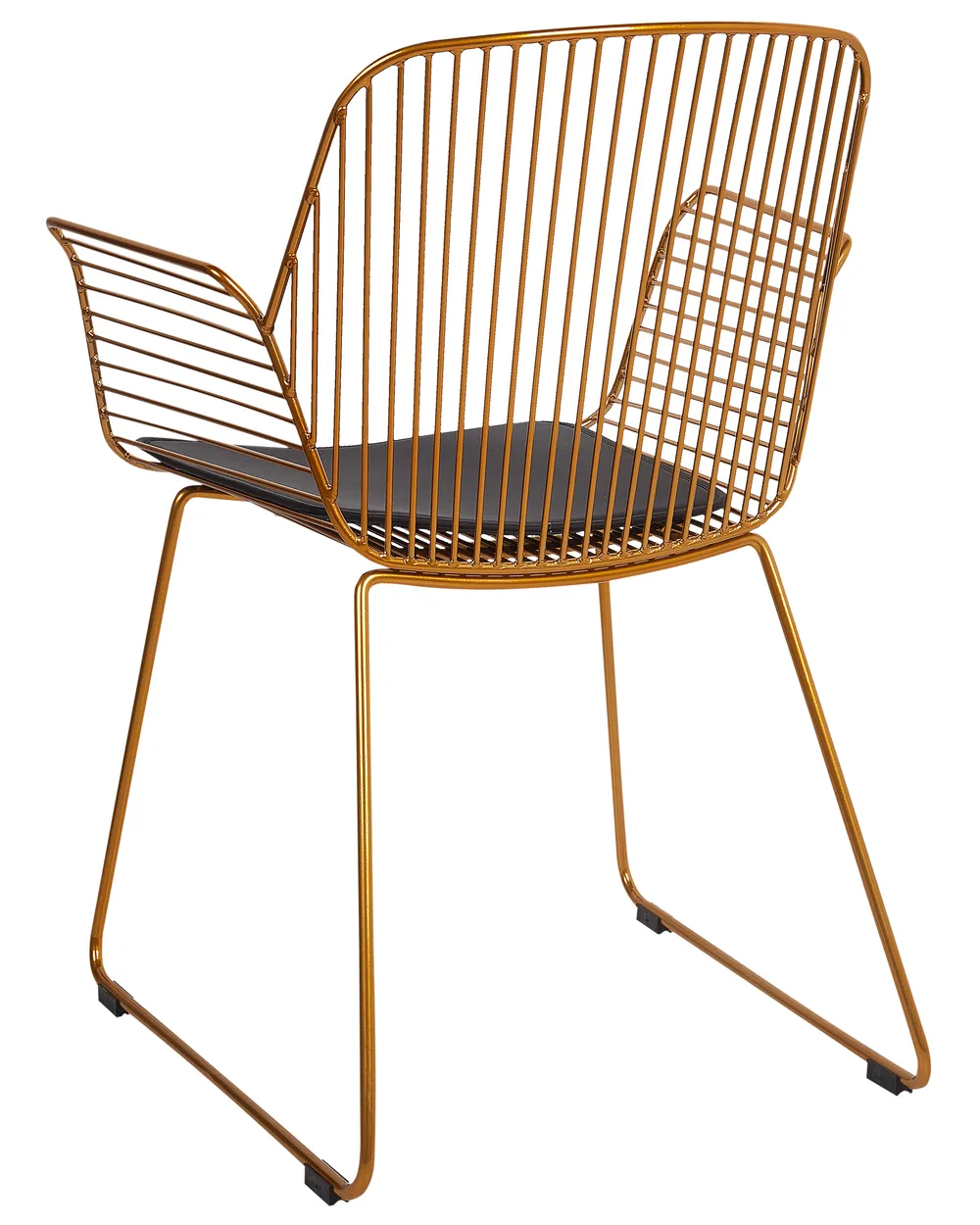 Set of 2 Dining Chairs APPLETON Metal Gold_907527