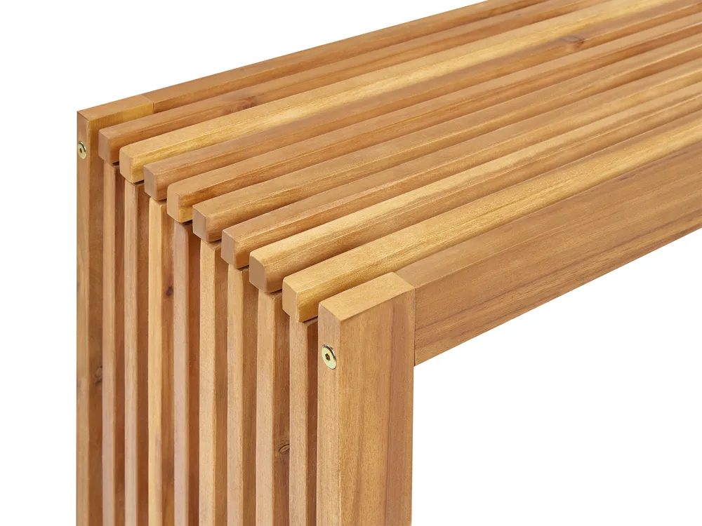 Outdoor Couchtisch BELLANO 150 cm 35 cm Akazienholz Braun_921894