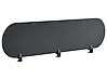 Schreibtischtrennwand SPARKY 180 x 40 cm Dunkelgrau
