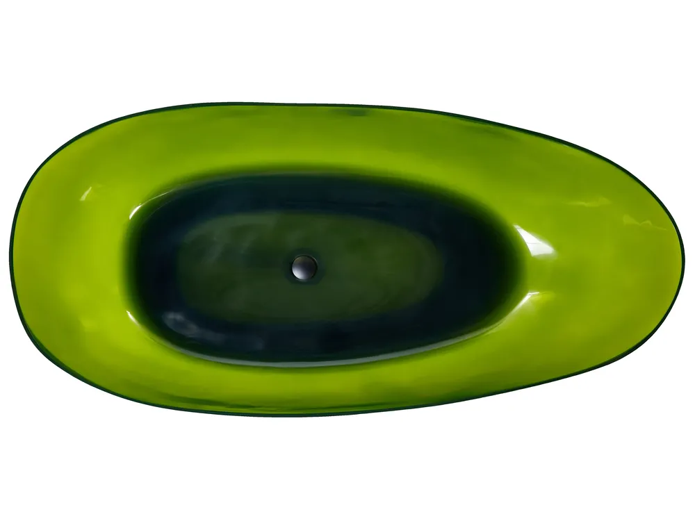 Freistehende Badewanne BLANCARENA 170 x 78 cm Grün_891377