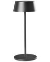 Kabellose LED Tischlampe GUDER mit Dimmer Metall Schwarz