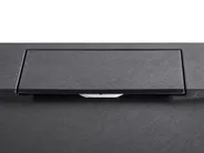 Duschwanne AZZURRO 80 x 120 x 3 cm Schwarz_968567