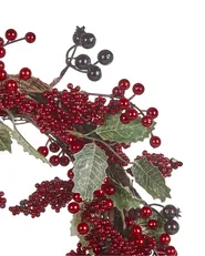 Christmas Wreath PUROL 40 cm Red_832532