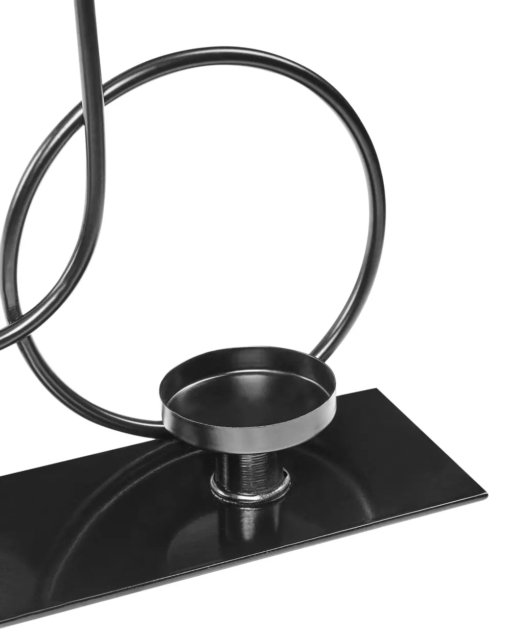 Kerzenständer COBH 30 cm Metall Schwarz_995140