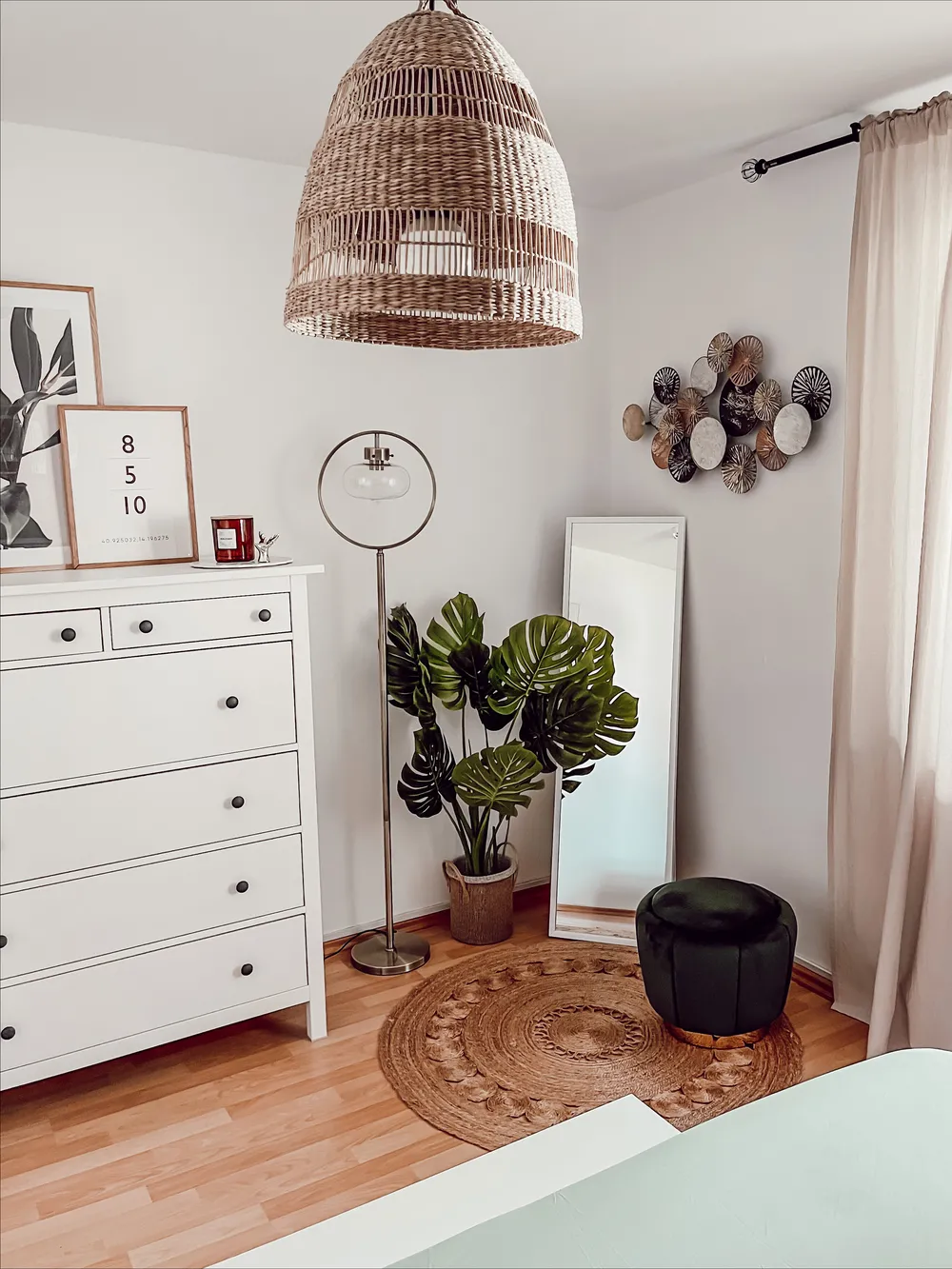 Kunstpflanze MONSTERA PLANT 113 cm Grün_827587