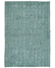 Teppich SIRNAK Mintgrün 160 x 230 cm Baumwolle_848839