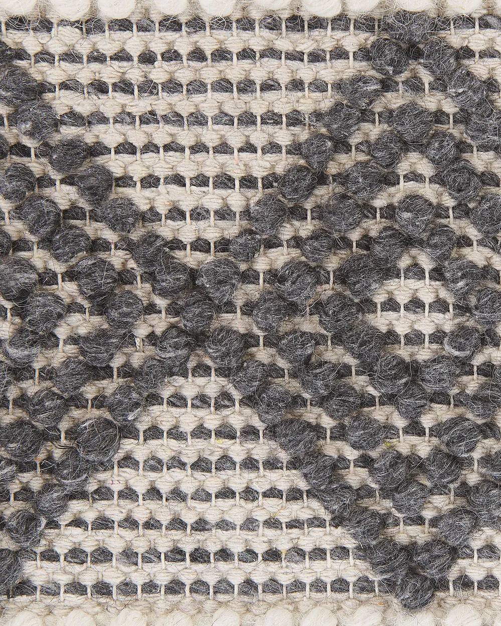 Rug DAVUTLAR Light Beige 160 x 230 cm Wool_830888