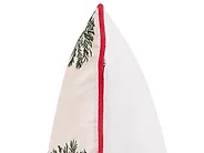 Set van 3 sierkussens XAVIA 30 x 50 cm 45 x 45 cm Wit kerstmotief_1164615