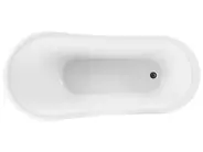 Freistehende Badewanne CAYMAN 153 x 77 cm Blau_820800