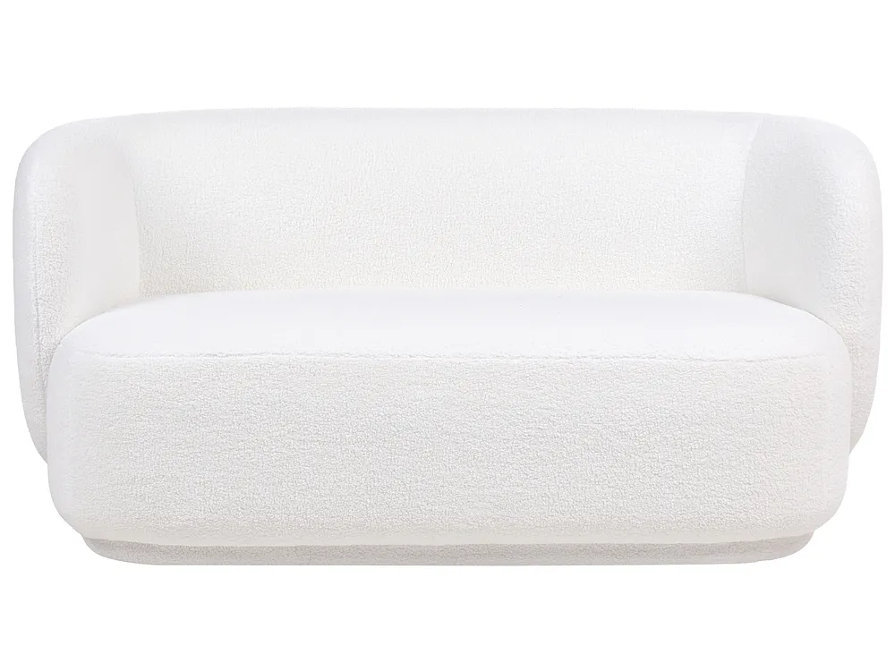 Sofa 3 Seater MELLOSA Boucle White_1197316