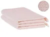 Set of 2 Towels ATIU Terry Cotton Pastel Pink