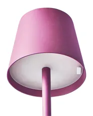 Kabellose LED Tischlampe BACEIRO Metall Rosa_1061066