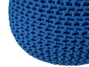 Pouf CONRAD Baumwolle Marineblau_813950