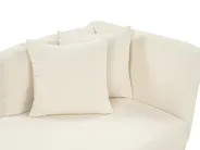 Rechtsseitige Chaiselongue RIOM Bouclé Cremeweiß_883724