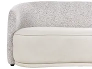 Sofa 3 Seater ROSET Fabric Light Beige_979066