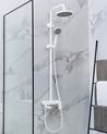Duschsystem mit Mischbatterie und Regenbrause GURARA Weiß