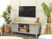 TV-Möbel HAMP Grau_826004