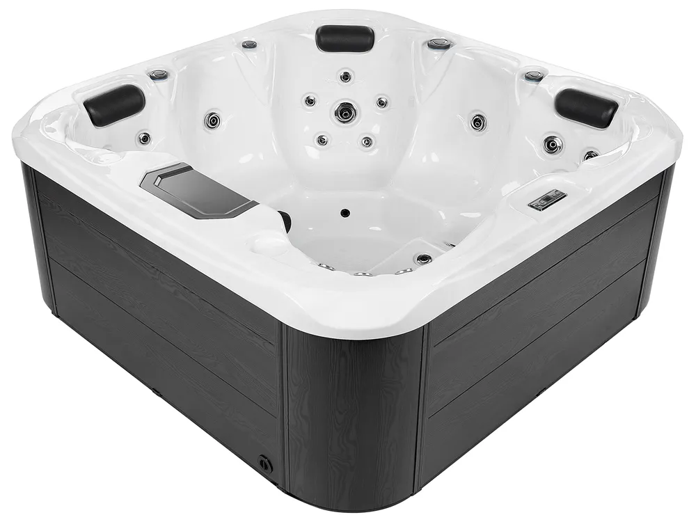 Outdoor Hot Tub with LED LASTARRIA White_877242
