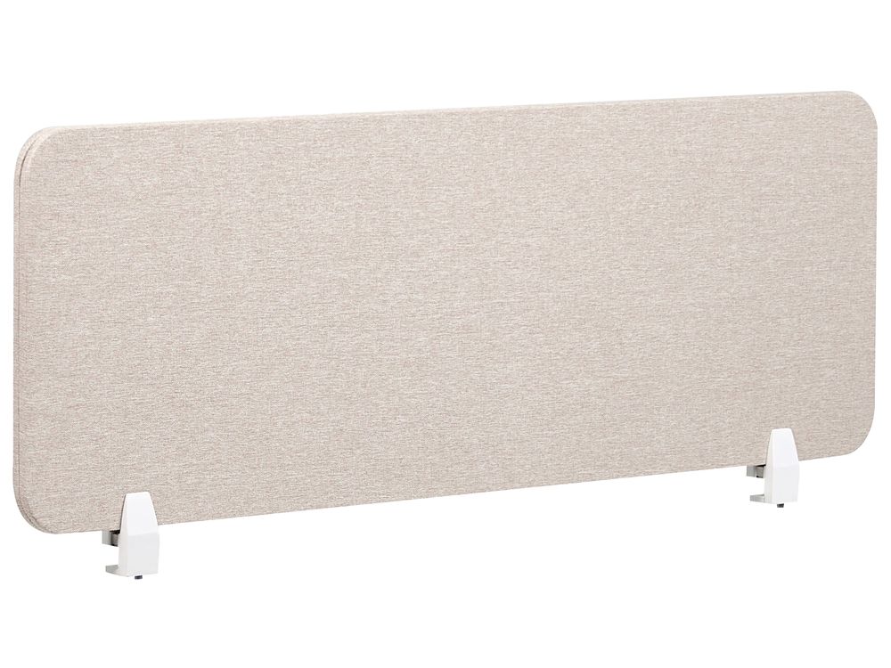 Schreibtischtrennwand WALLY 120 x 40 cm Beige