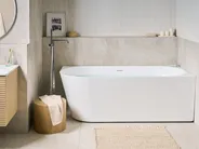 Eckbadewanne RENACA 170 x 79 cm Weiß linksseitig_1027756