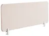 Schreibtischtrennwand WALLY 160 x 40 cm Beige