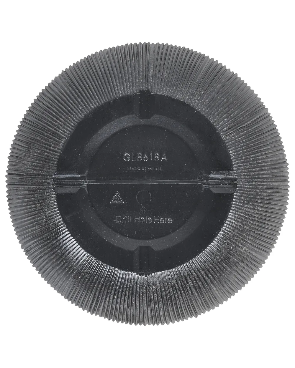 Blumenkübel CHIOS 44 cm Schwarz_1081317