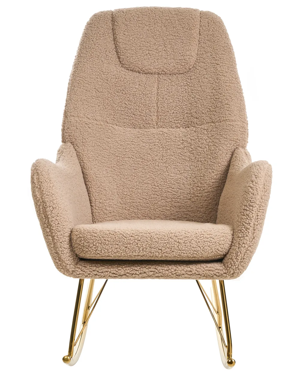 Rocking Chair GULSELE Boucle Beige_1011931
