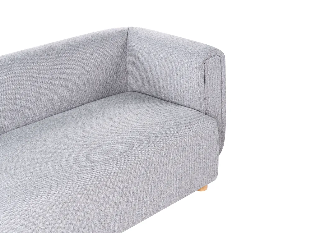 Sofa 2-Sitzer LILLEROD Stoff Grau_1025240