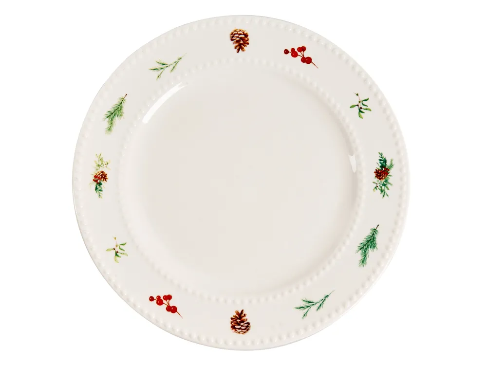 Tafelservice 16-teilig MARJORAM Porzellan Weiß_1026419