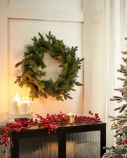 Weihnachtskranz KAMERUN 60 cm Grün_1085041