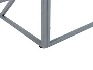 Couchtisch ORLAND Glas Silber_767903