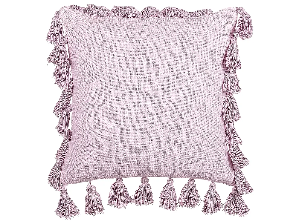 Dekokissen LYNCHIS 45 x 45 cm Baumwolle Rosa