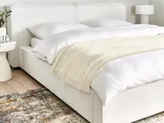 Kuscheldecke ANAMUR Baumwolle 110 x 180 cm Beige_753187