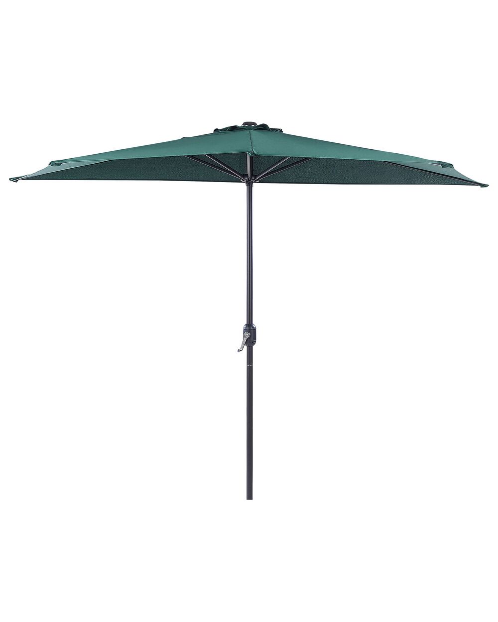 Halbrunder Sonnenschirm 270 cm GALATI Grün
