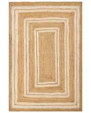 Teppich ELMALI Beige 200 x 300 cm Jute_941812