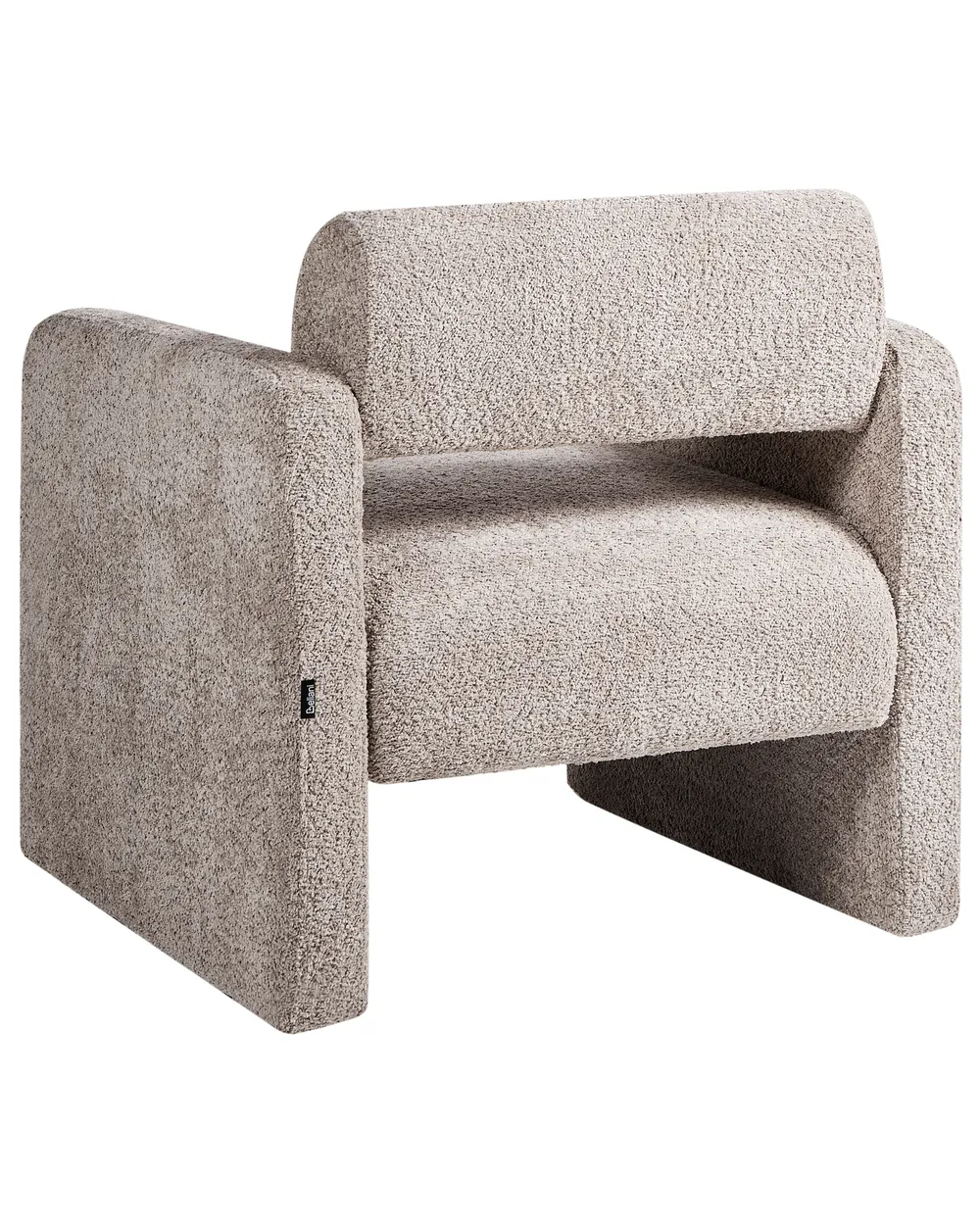 Armchair HALLSBERG Boucle Taupe_960156