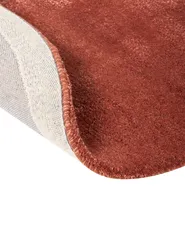 Teppich TANDO Dunkelrot 160 x 230 cm Viskose_904036