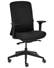 Bürostuhl KAMILON Stoff Schwarz_1084761