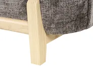 Sofa Set 5-Sitzer ALNOR Chenillegewebe Braun_1019086
