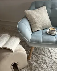 Pouffe MODOC Velvet Beige_866912