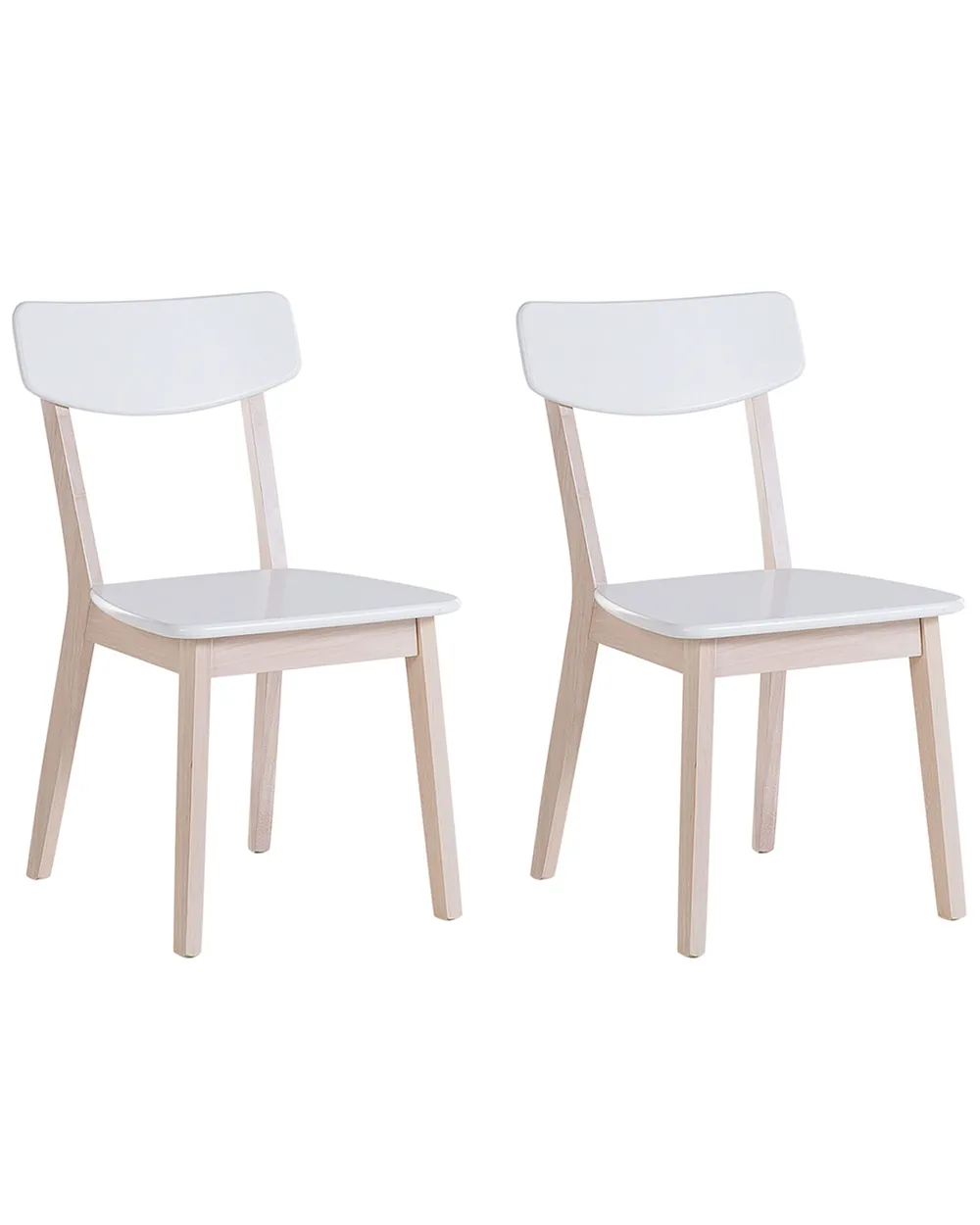 Esszimmerstuhl 2er Set SANTOS Weiß